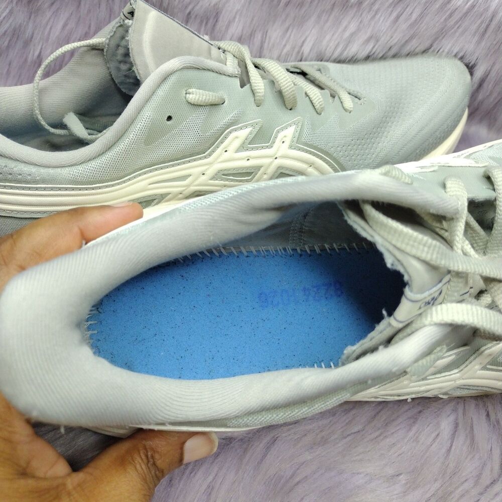 Asics GT-2000 13 Track Club Running Sneaker Shoes Mens Size 11.5 Grey Cream - Picture 6 of 7